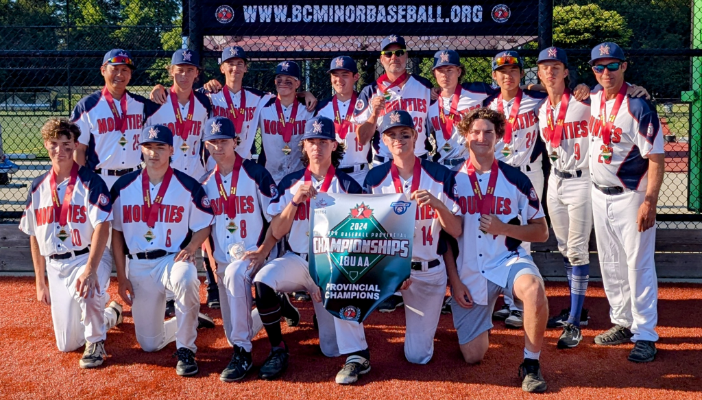 2024 18U AA Team A - Mounties Provincial Champions2